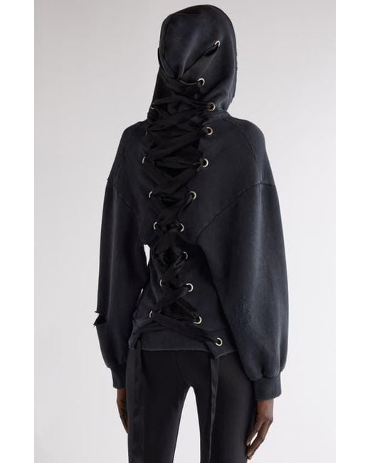 スウェット・トレーナー BALENCIAGA BALENCIAGA BACK ZIP SWEATSHIRT BLACK Balenciaga Balenciaga Back zip sweatshirt black | TheDoubleF