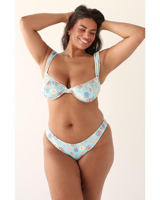 Dippin' Daisy's Brown Nocturnal Cheeky Bikini Bottom