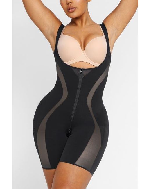 Shapellx Black Inner Armor X Comfy Sculpting Bodysuit