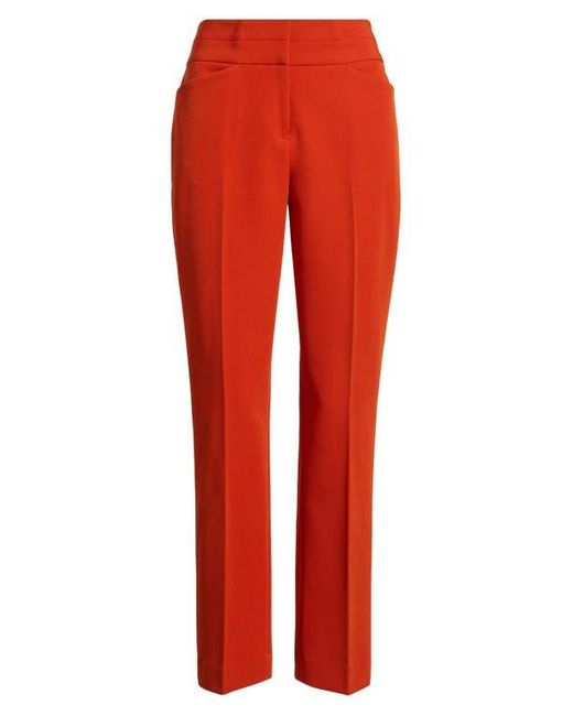Tahari Red Bootcut Pants