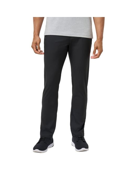 Travis Mathew Black Wanderlust Performance Golf Pants for men
