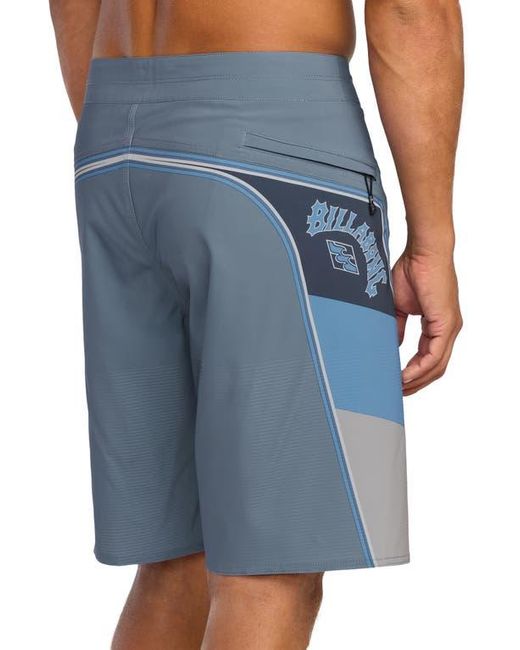 Billabong Blue Straddie Airlite Board Shorts for men