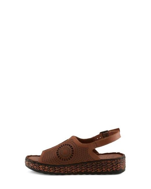 Spring Step Brown Cordero Slingback Sandal