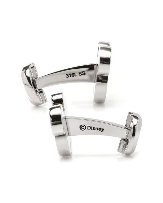 Cufflinks Inc. Metallic X Disney 'Steamboat Willie' Cuff Links for men