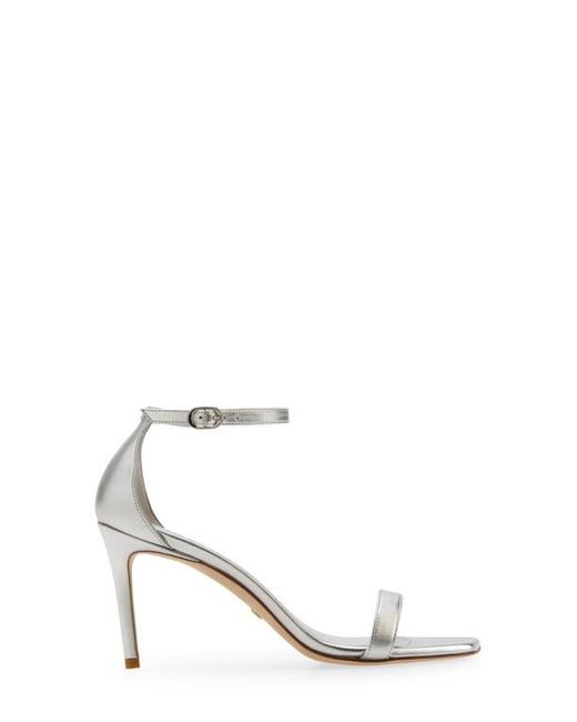 サンダル・ミュール Stuart Weitzman NUNAKEDCURVE 85 - High sandals (SE132 BLK) NUNAKEDCURVE 85 SANDAL in SEASHELL for Women | Stuart Weitzman®