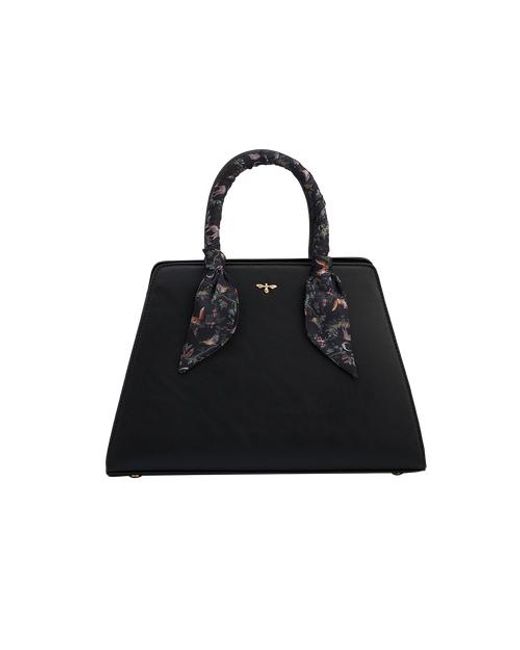 Fable England Black Grace Structured Tote