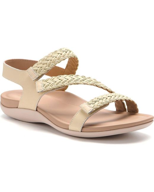 ABEO Metallic Oasis Braid Sandal