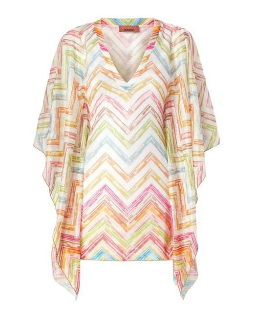 Missoni White Short Covered Up Caftan