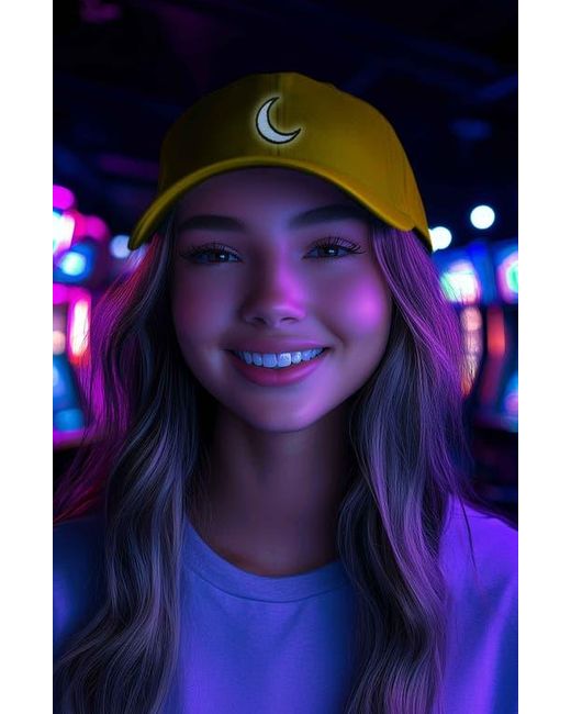 Alix Yellow Moon Cap