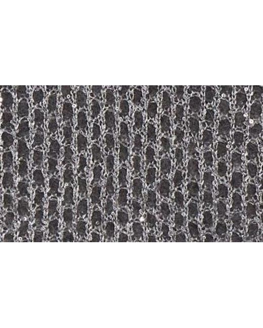 Herno Black Sequin Metallic Sleeveless Sweater