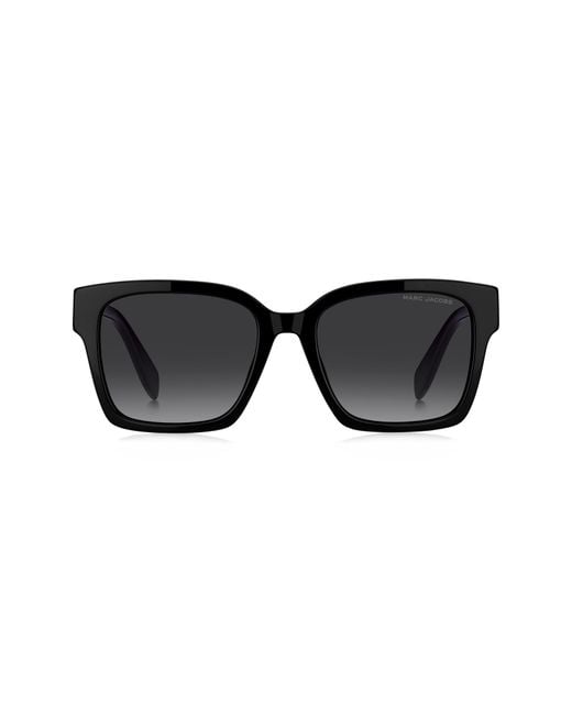 Marc Jacobs Black 53Mm Gradient Square Sunglasses
