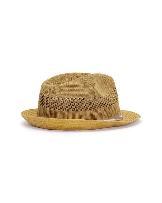 Barbour Natural Craster Trilby Hat for men