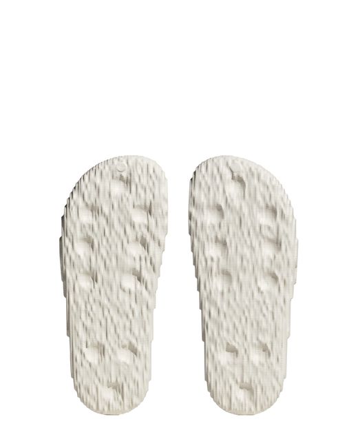 Adidas White Adilette 22 Sport Slide