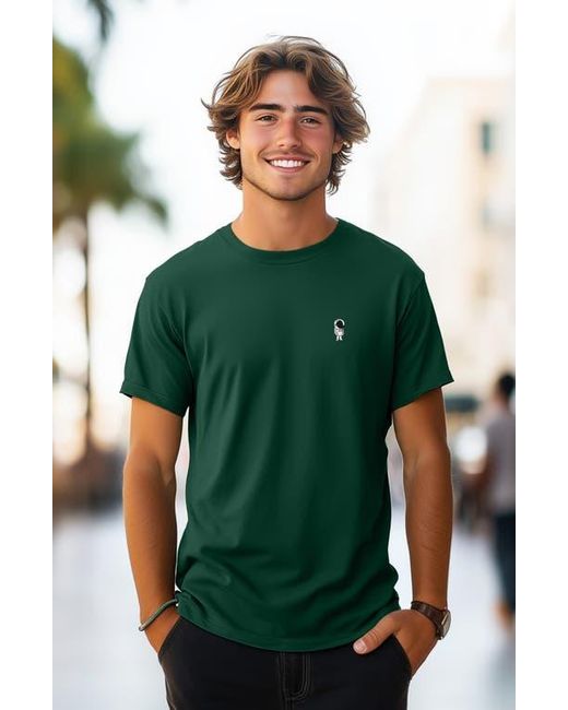 Alix Green Astronaut Tee for men