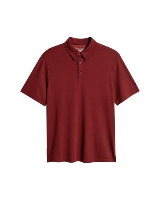 Zella Red Swing Golf Polo for men
