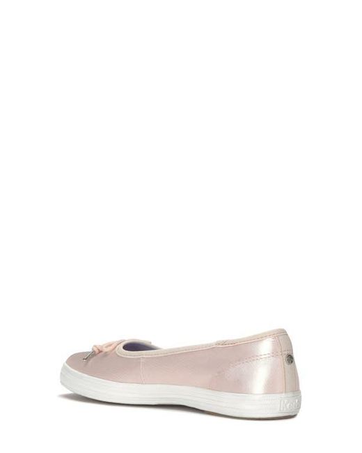 Keds White Maisie Flat