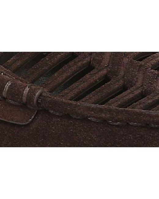 Veronica Beard Brown Cutout Loafer