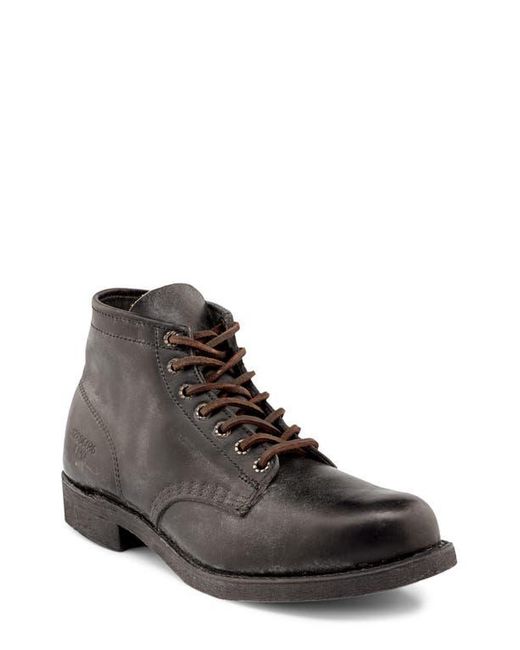 Frye Brown 'Prison' Leather Boot for men