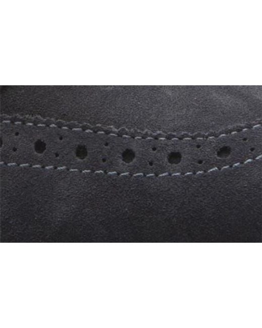Gordon Rush Black Concord Wingtip Derby for men