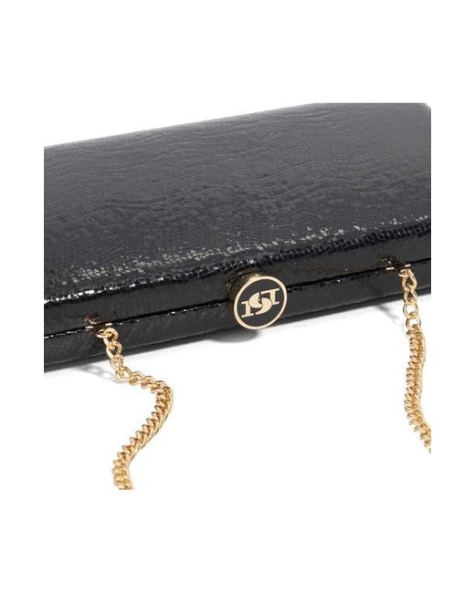 Dune Gray Belinda Frame Clutch