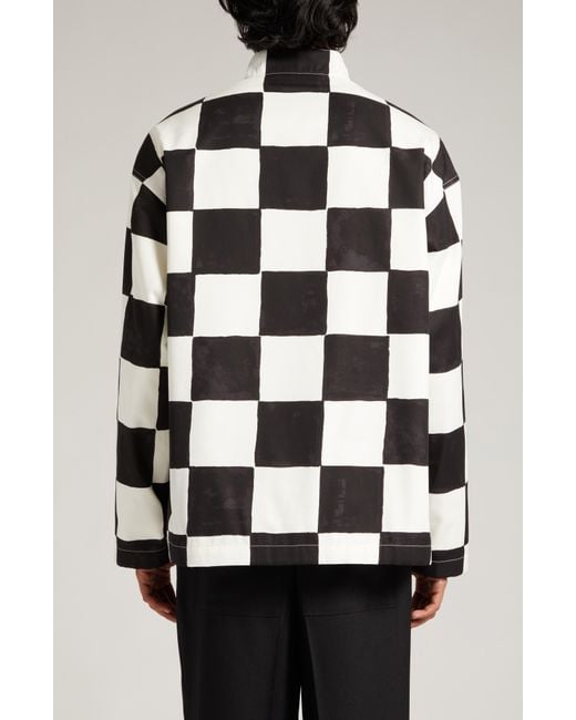 Checkerboard jacket hotsell mens