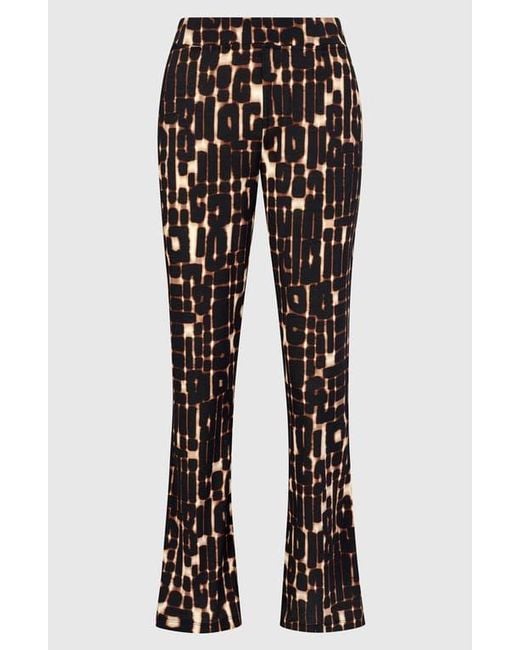 Alembika Black Apollo Flare Pants