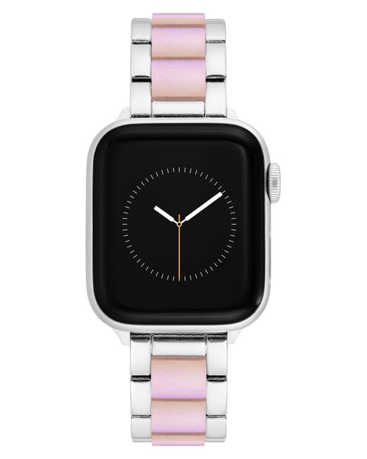 Anne Klein Black Iridescent Apple Watch Watchband for men