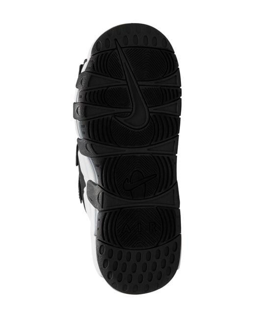 Nike Black Air More Uptempo Slides for men