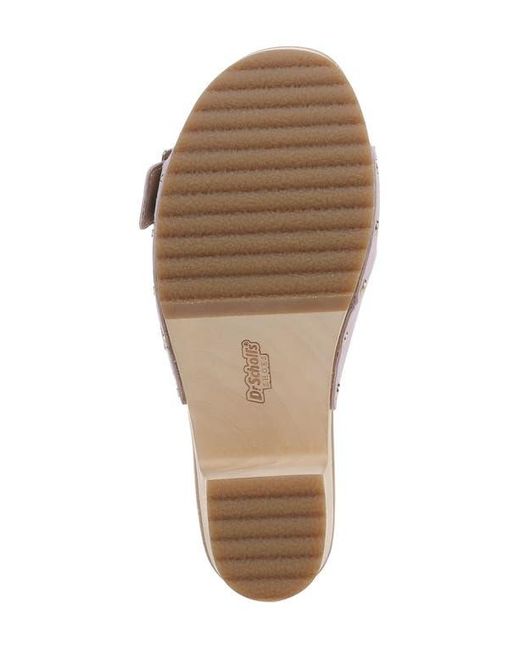 Dr. Scholls Purple Original Vibe Platform Slide Sandal