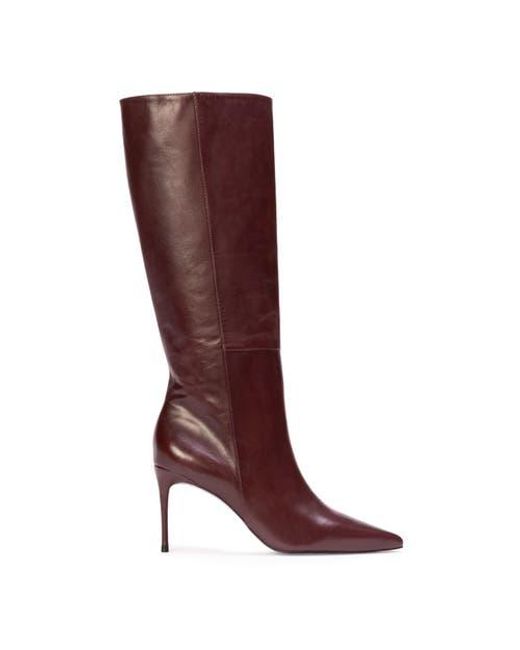 Black Suede Studio Brown Kath 80 Boot