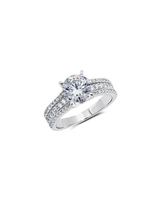 Crislu Multicolor Cubic Zirconia Stack Ring