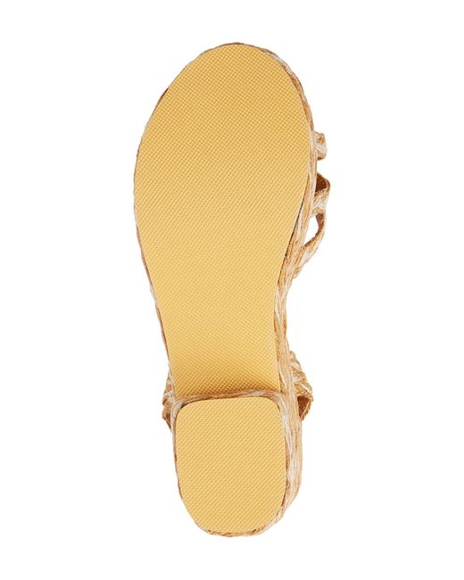 Matisse Metallic Mykonos Platform Sandal
