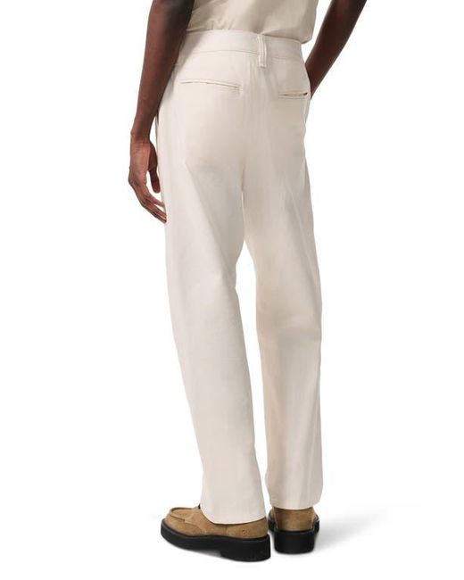 Rag & Bone Natural Haydon Relaxed Straight Leg Twill Chinos for men