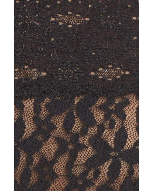 Wacoal Black Halo Lace High Cut Briefs