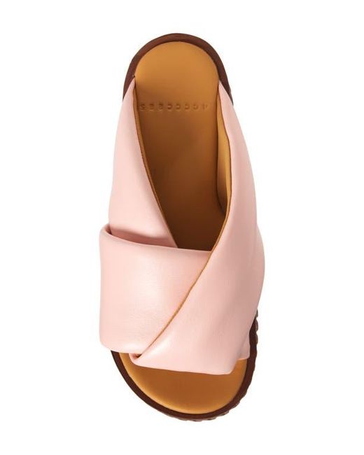4Ccccees Pink Plia Anda Platform Sandal