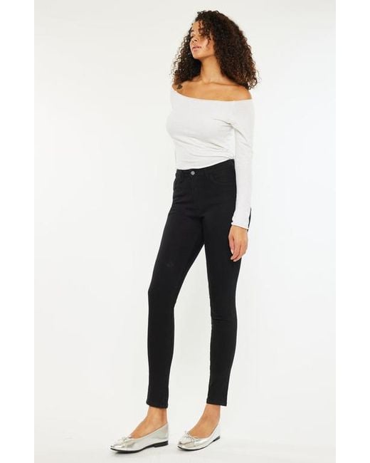 Kancan Black Julija Essentials High Rise Super Skinny Jeans