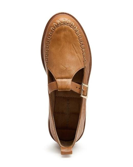 Kelsi Dagger Brooklyn Brown Lou Mary Jane Loafer