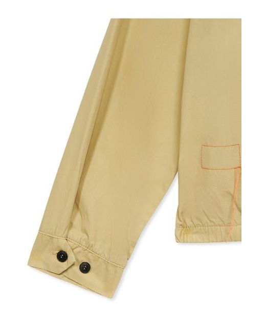 Fortela Natural Carol Cotton Poplin Zip-Up Jacket for men