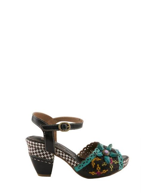Spring Step Miabella Ankle Strap Sandal in Green | Lyst