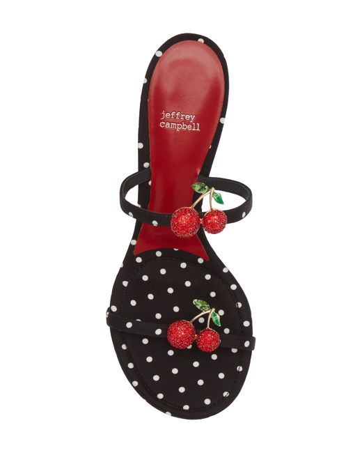 Jeffrey Campbell Multicolor Cherry Pie Slide Sandal