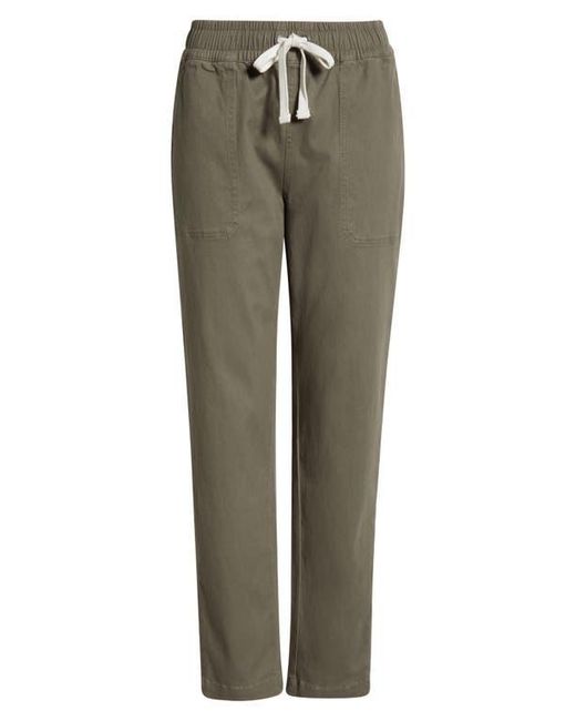 Free Fly Gray Pacifica Stretch Twill Drawstring Pants