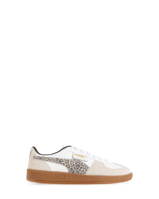 PUMA White Palermo Sneaker