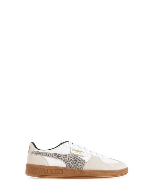 PUMA White Palermo Sneaker
