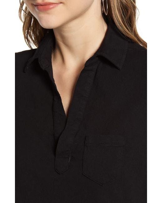 Frank & Eileen Black Pocket Tee