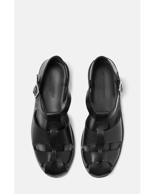 Scarosso White Apollo Sandals for men