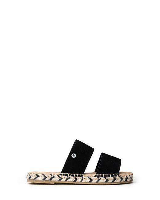Minnetonka Black Poppie Sandal