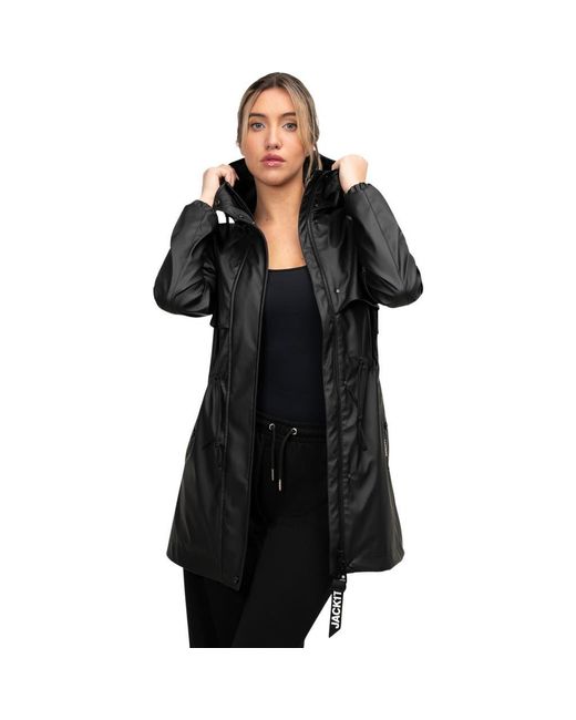 Jacket Black Aurora Cape Raincoat