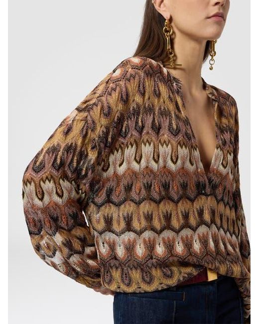 Missoni Natural Oversized Blouse