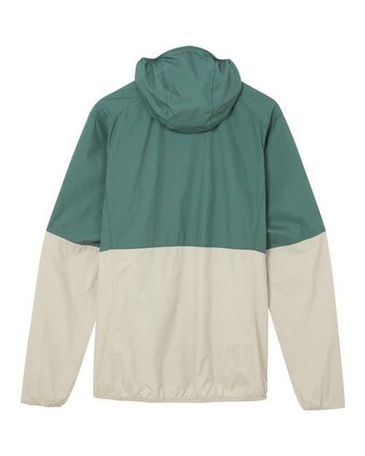 Rab Green Windgather Hooded Jacket for men