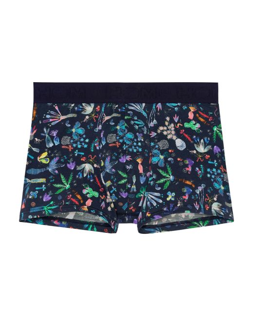 Hom Blue Cactée Boxer Briefs for men